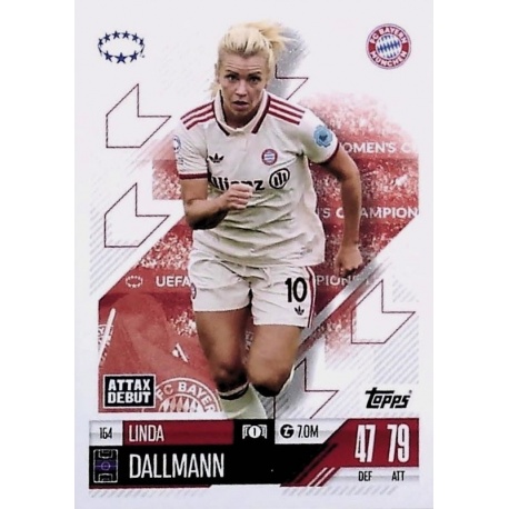 Linda Dallmann UWCL Cards Bayern München 154