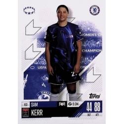 Sam Kerr UWCL Cards Chelsea 163