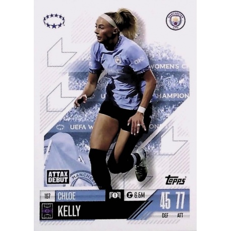Chloe Kelly UWCL Cards Manchester City 167