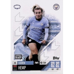 Lauren Hemp UWCL Cards Manchester City 168