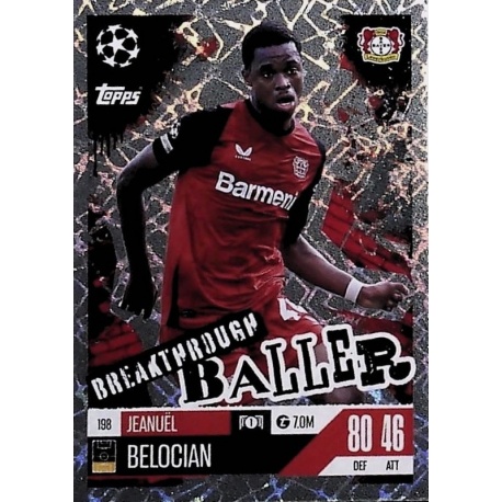 Jeanuél Belocian Breakthrough Baller Bayer 04 Leverkusen 198