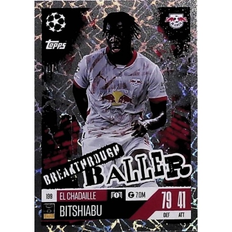 El Chadaille Bitshiabu Breakthrough Baller RB Leipzig 199
