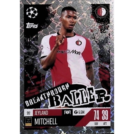 Jeyland Mitchell Breakthrough Baller Feyenoord 212