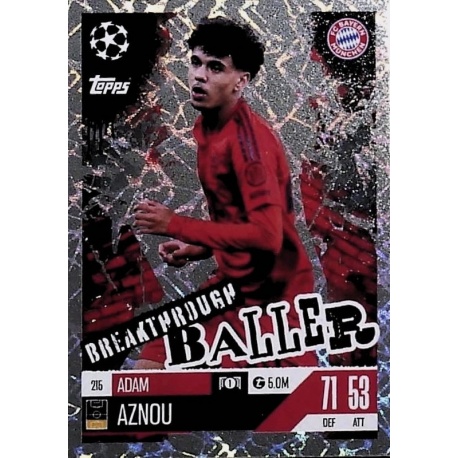 Adam Aznou Breakthrough Baller Bayern München 215