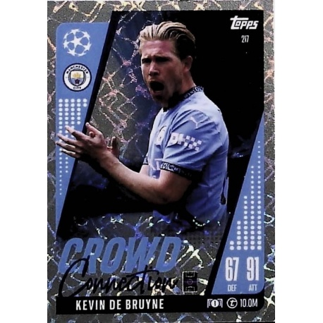 Kevin De Bruyne Crowd Connection Manchester City 217