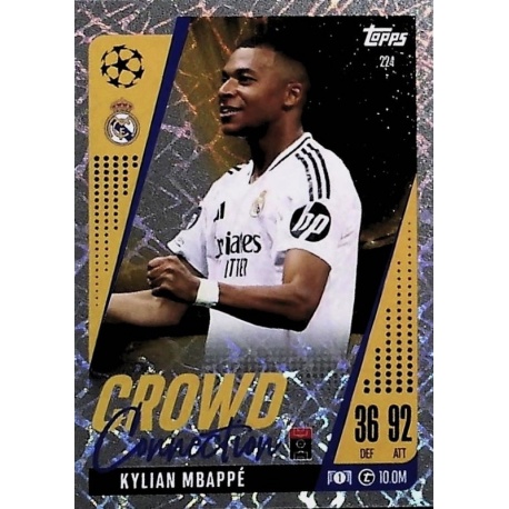 Kylian Mbappé Crowd Connection Real Madrid 224