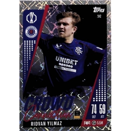 Ridvan Yilmaz Crowd Connection Rangers FC 242