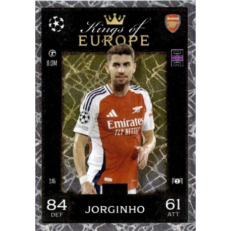 Jorginho Kings of Europe Arsenal 245