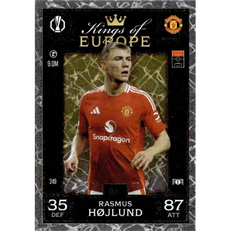 Rasmus Højlund Kings of Europe Manchester United 249
