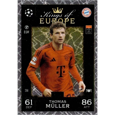 Thomas Müller Kings of Europe Bayern München 256