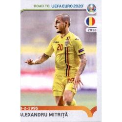 Alexandru Mitriță Romania 269 Panini Road to UEFA EURO 2020 Sticker Collection