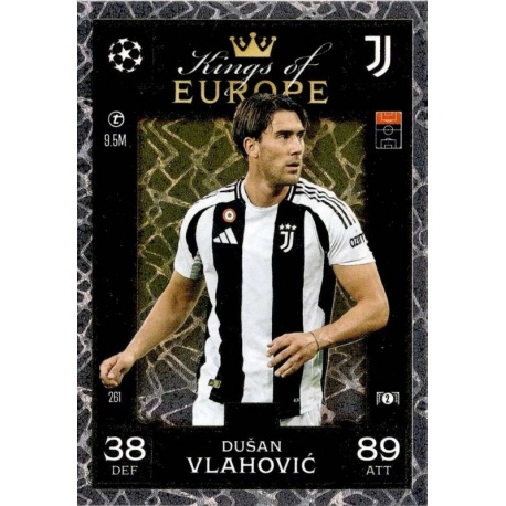 Dušan Vlahović Kings of Europe Juventus 261