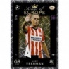 Offer Soccer Cards Joey Veerman Kings of Europe PSV Eindhoven Match Attax Extra 2024/25