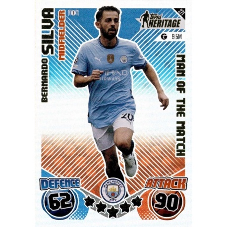 Bernardo Silva Man of the Match Manchester City 271