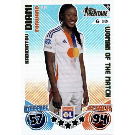 Kadidiatou Diani Woman of the Match Olympique Lyonnais 283
