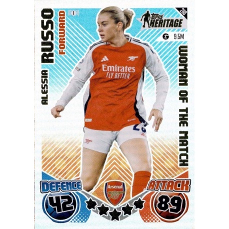 Alessia Russo Woman of the Match Arsenal 288
