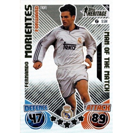 Fernando Morientes Man of the Match Legend Real Madrid 297