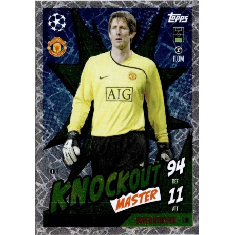 Edwin van der Sar UCL Knockout Master Manchester United 298