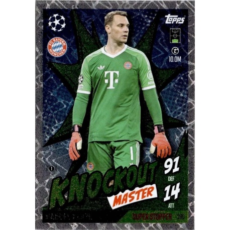 Manuel Neuer UCL Knockout Master Bayern München 299