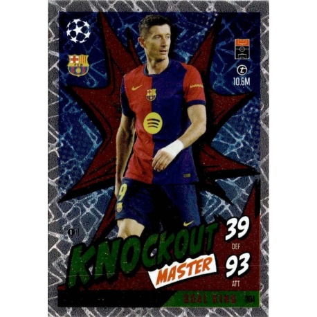 Robert Lewandowski UCL Knockout Master Barcelona 304