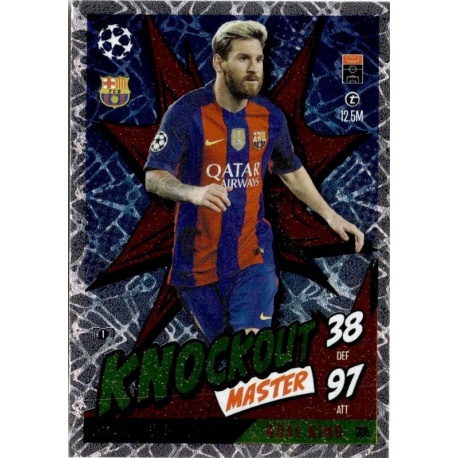 Lionel Messi UCL Knockout Master Barcelona 305