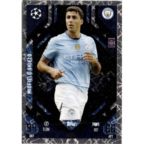 Rodri Midfield Shield Manchester City 307