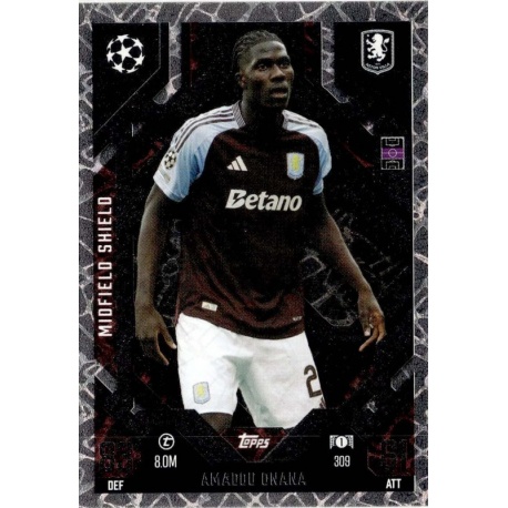 Amadou Onana Midfield Shield Aston Villa 309