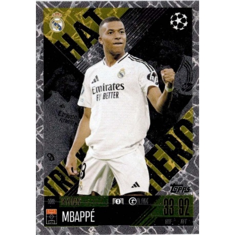 Kyllian Mbappé Hat Trick Hero Real Madrid 328