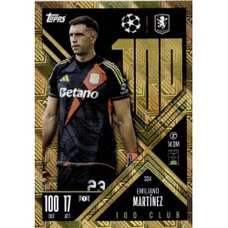Emiliano Martínez 100 Club Aston Villa 334