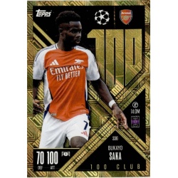 Bukayo Saka 100 Club Arsenal 336