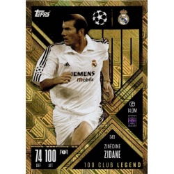 Zinedine Zidane 100 Club Legend Real Madrid 343