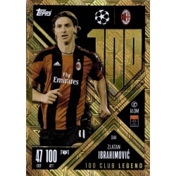 Zlatan Ibrahimović 100 Club Legend AC Milan 344