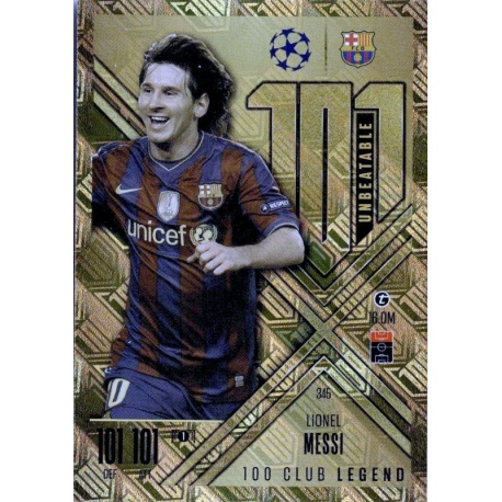 Lionel Messi 100 Club Legend Barcelona 345