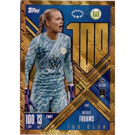 Merle Frohms 100 Club VfL Wolfsburg 346