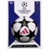 Offer Soccer Cards UEFA Champions League 2025 Official Matchball  Topps Match Attax Extra 2024-25