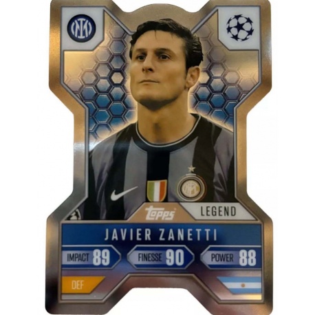 Javier Zanetti Chrome X Inter Milan CX 8