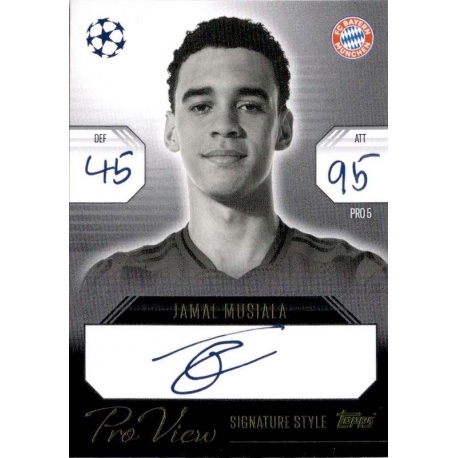 Jamal Musiala Pro-View Signature Style Bayern München PRO 5