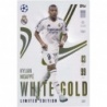 Comprar Trading Card Kylian Mbappé White Gold Limited Edition Real Madrid Topps Match Attax Extra 2024-25