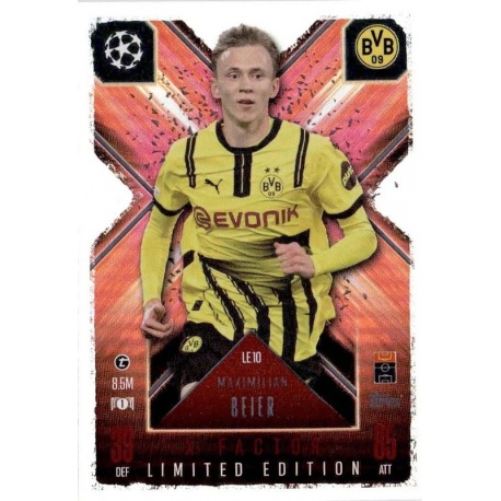 Maximilian Beier X-Factor Limited Edition Borussia Dortmund LE 10