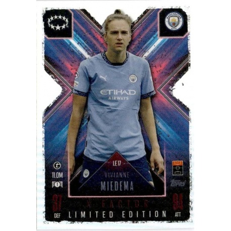 Vivianne Miedema X-Factor Limited Edition Manchester City LE 17