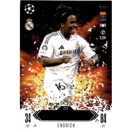 Endrick Explosive Talent Limited Edition Real Madrid ET 3