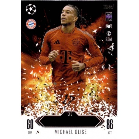 Michael Olise Explosive Talent Limited Edition Bayern München ET 5