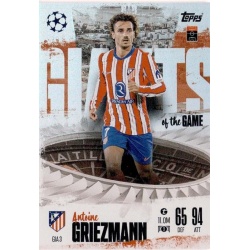 Antoine Griezmann Giants of the Game Limited Edition Atlético Madrid GIA 3