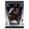 Sale Cards Amadou Onana Platinum Pull Limited Edition Aston Villa Topps Match Attax Extra 2024-25