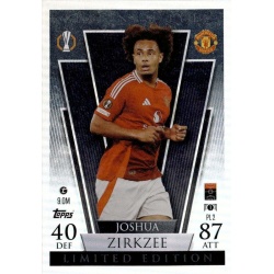Joshua Zirkzee Platinum Pull Limited Edition Manchester United PL 2