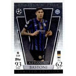 Alessandro Bastoni Platinum Pull Limited Edition Inter Milan PL 4