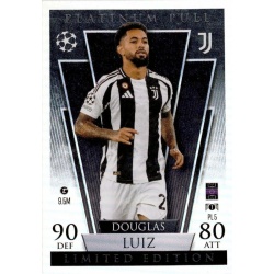 Douglas Luiz Platinum Pull Limited Edition Juventus PL 5