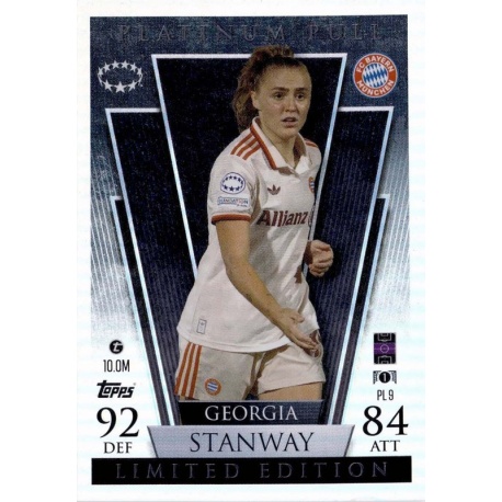 Georgia Stanway Platinum Pull Limited Edition Bayern München PL 9