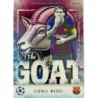 Oferta Cromos Futbol Lionel Messi GOAT-LM Barcelona Match Attax Extra 24/25