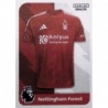 Venta Online Home Shirt Nottingham Forest Panini Premier League Stickers 2025